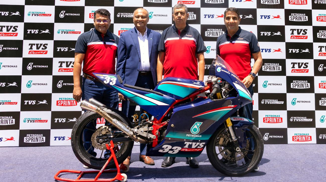 TVS and Petronas Extend Partnership to Boost Indian Motorsports